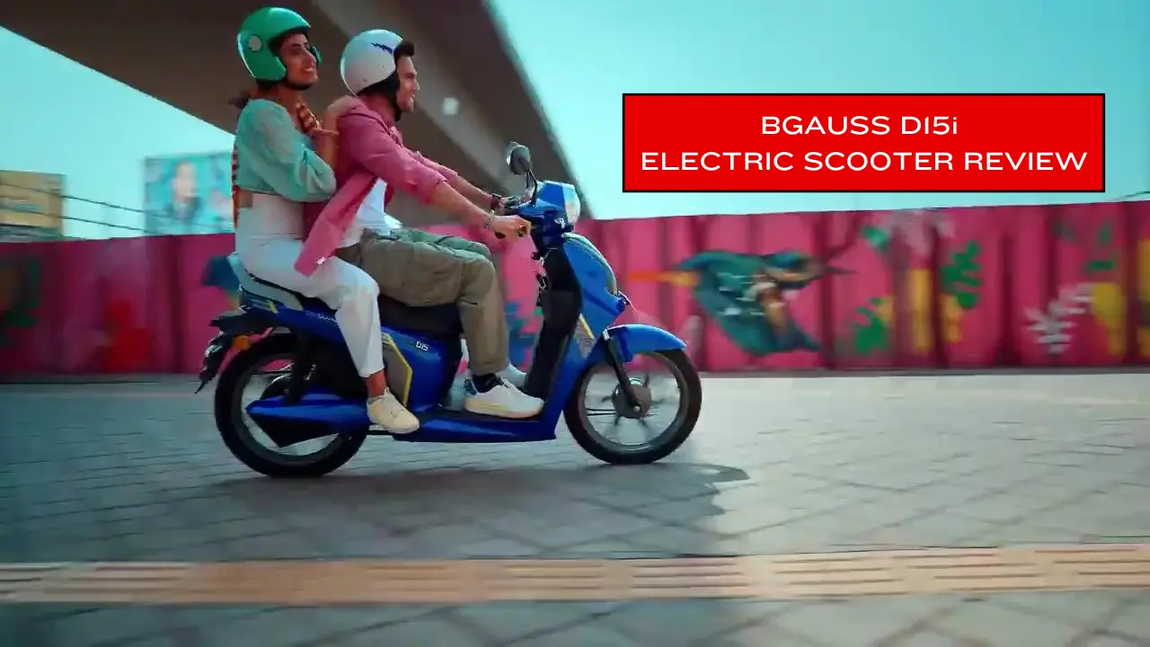 You are currently viewing BGauss D15i Electric Scooter Review – Price, Range in 2023
