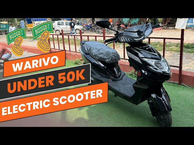 Read more about the article Warivo Nexa electric scooter Range, top speed, features (Under 50k)