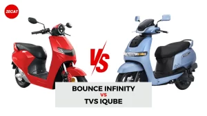 Read more about the article Bounce Infinity vs TVS iQube E-scooter Comparison – 2023