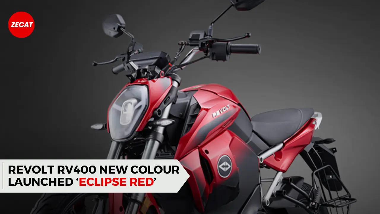 Read more about the article Revolt RV400 new colour variant launched ‘Eclipse Red’